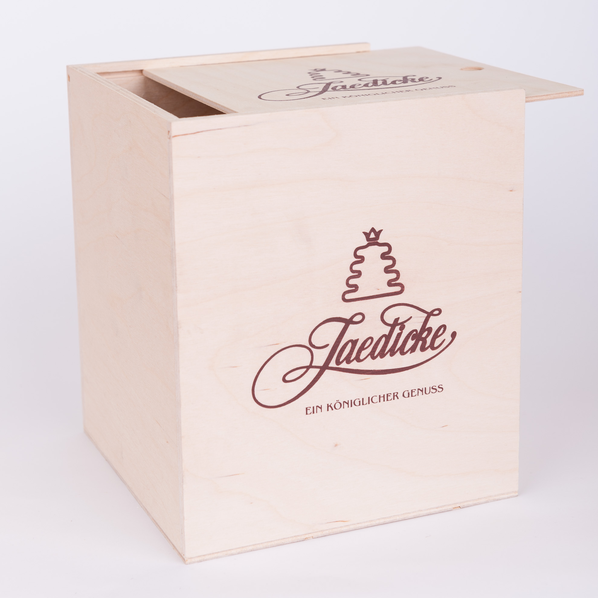 Pudełko zasuwane na ciastka - 140x120x120